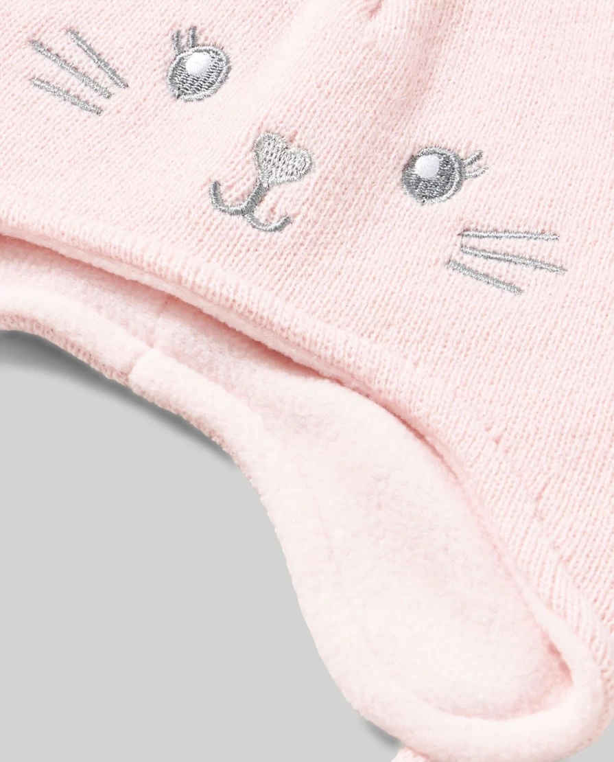 Blukids Newborn Baby Hat with Custom Embroidery & Adorable Appliques
