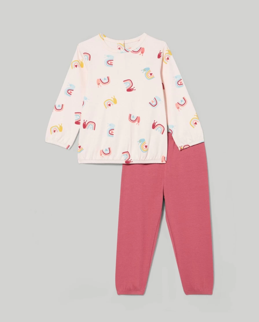 Blukids Newborn Baby Girls' 100% Pure Cotton Long Pajamas