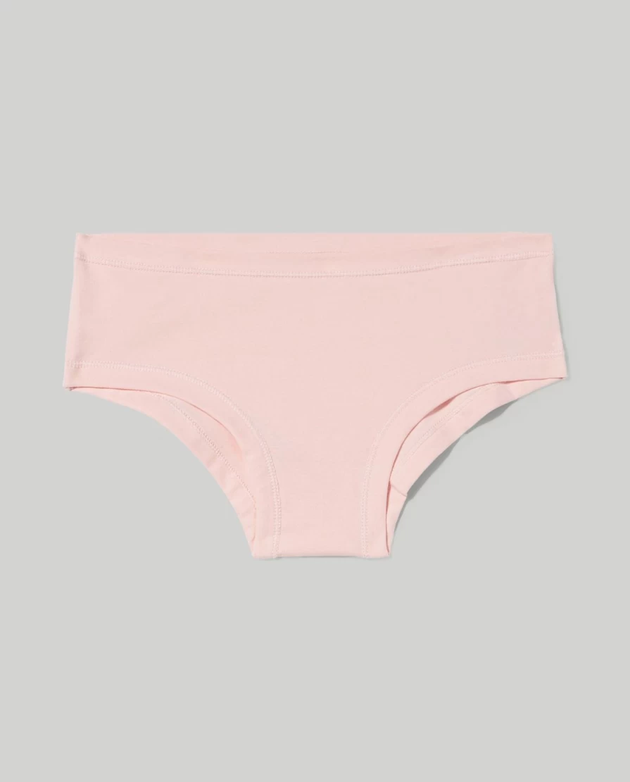 Blukids 3-Pack Girls' Soft Stretch Cotton Underwear | Comfortable Kids' Briefs