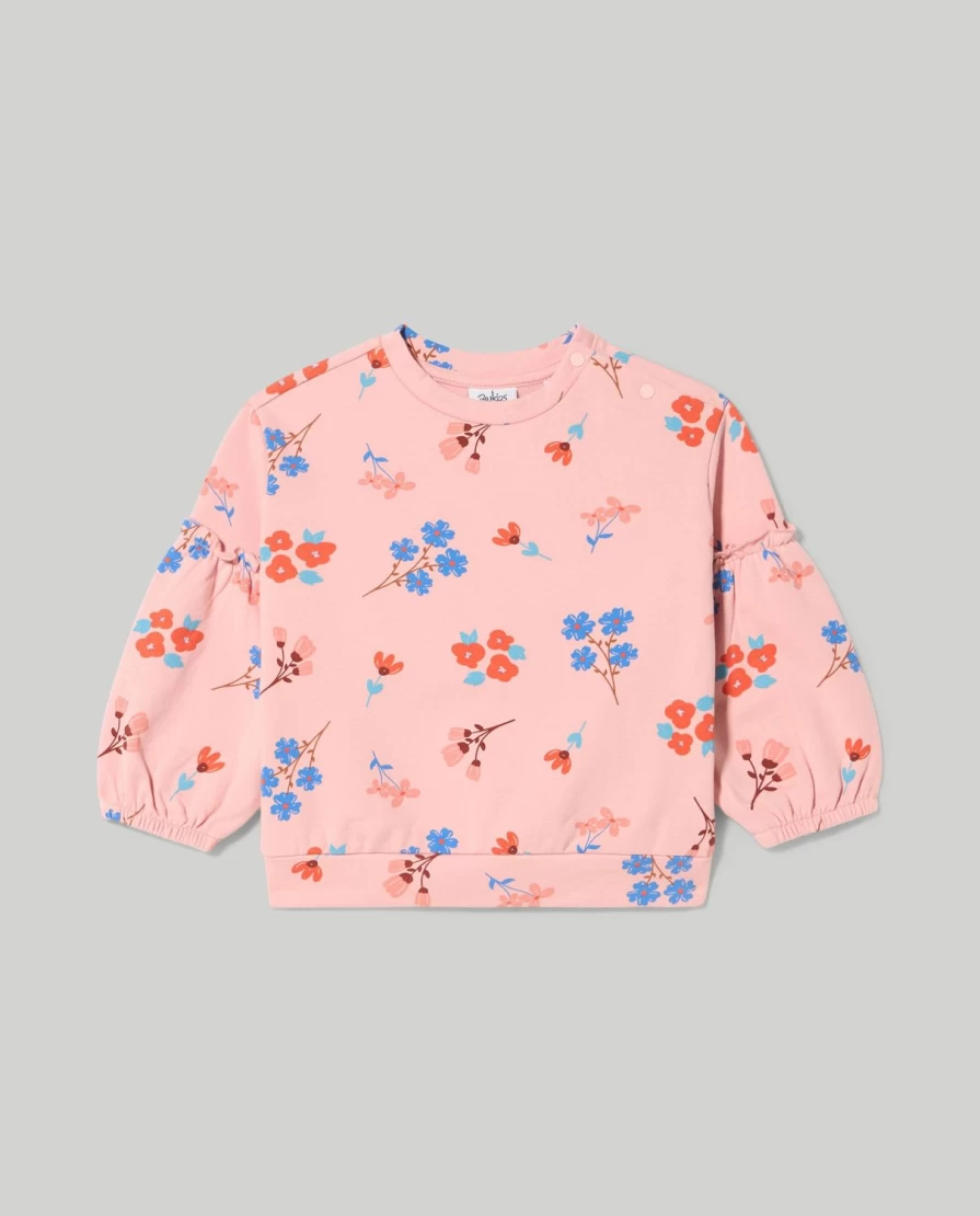 Blukids Newborn Baby Girl Balloon Print Long Sleeve T-Shirt