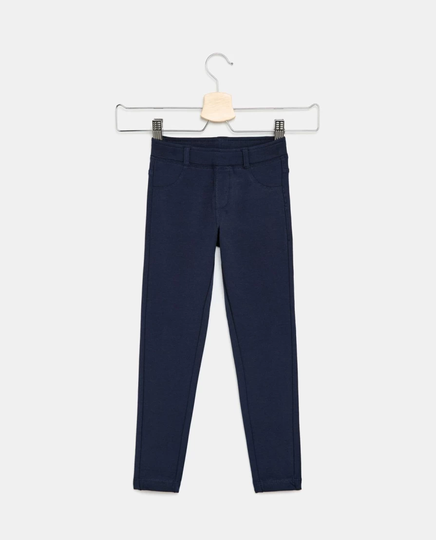 Blukids Girls' Stretch Cotton Sweatshirt & Treggings Set - Comfortable Kids Outfit