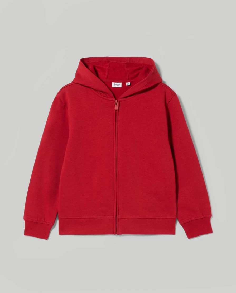 Blukids Children's Zip-Up Hooded Sweatshirt for Boys & Girls