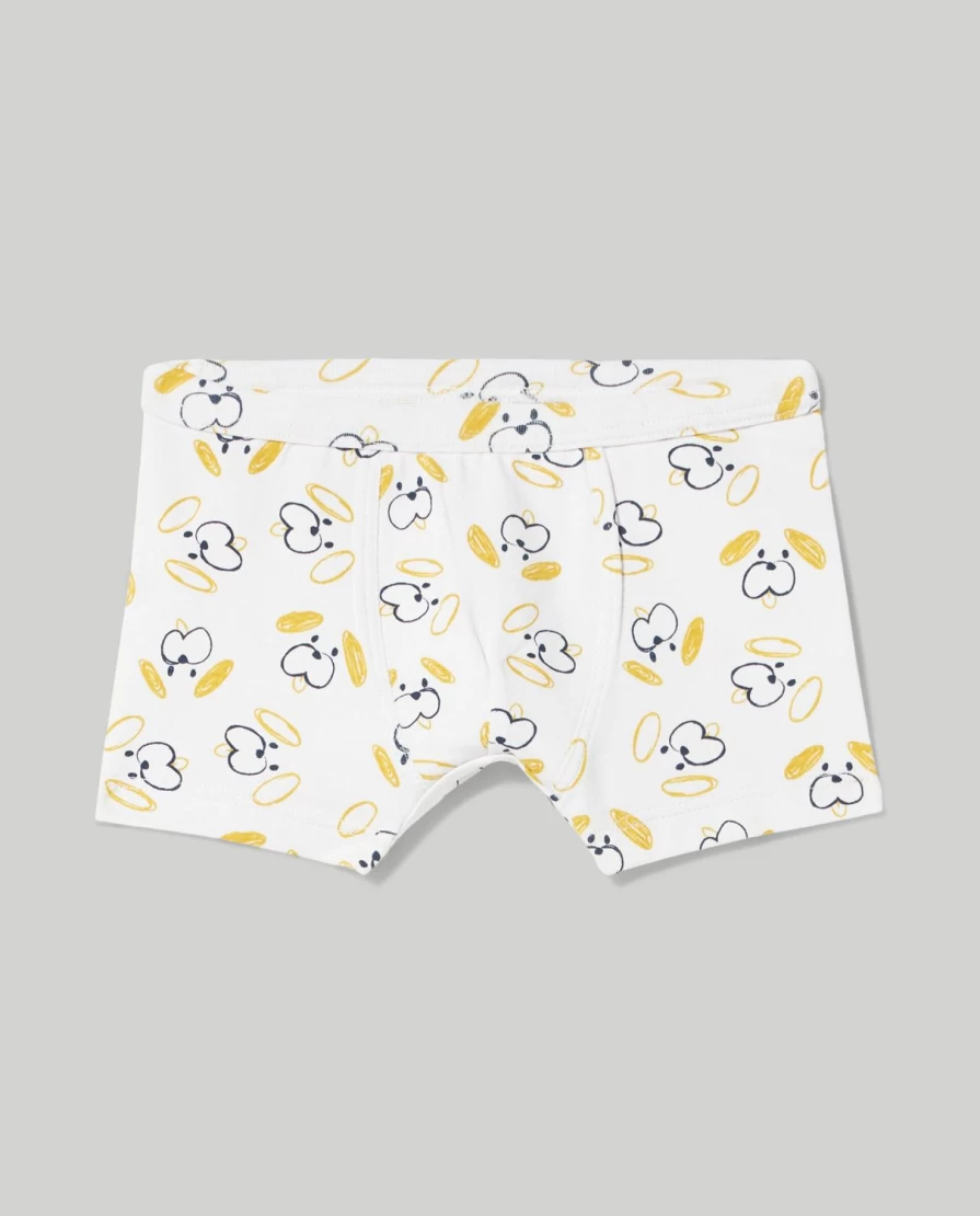 Blukids Newborn Cotton Stretch Boxers - Soft Baby Boys' Underwear, Pack of 2