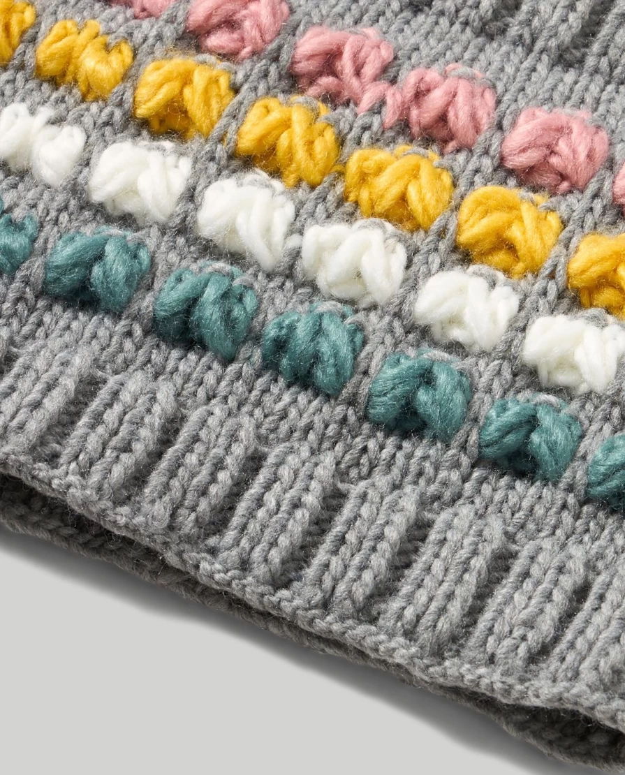 "Blukids Handmade Stitch Neck Warmer for Children – Cozy & Warm Winter Accessory"