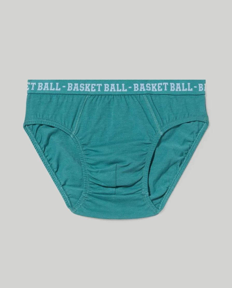 "Blukids Youth Boys' 3-Pack Elastic Waist Briefs Underwear"