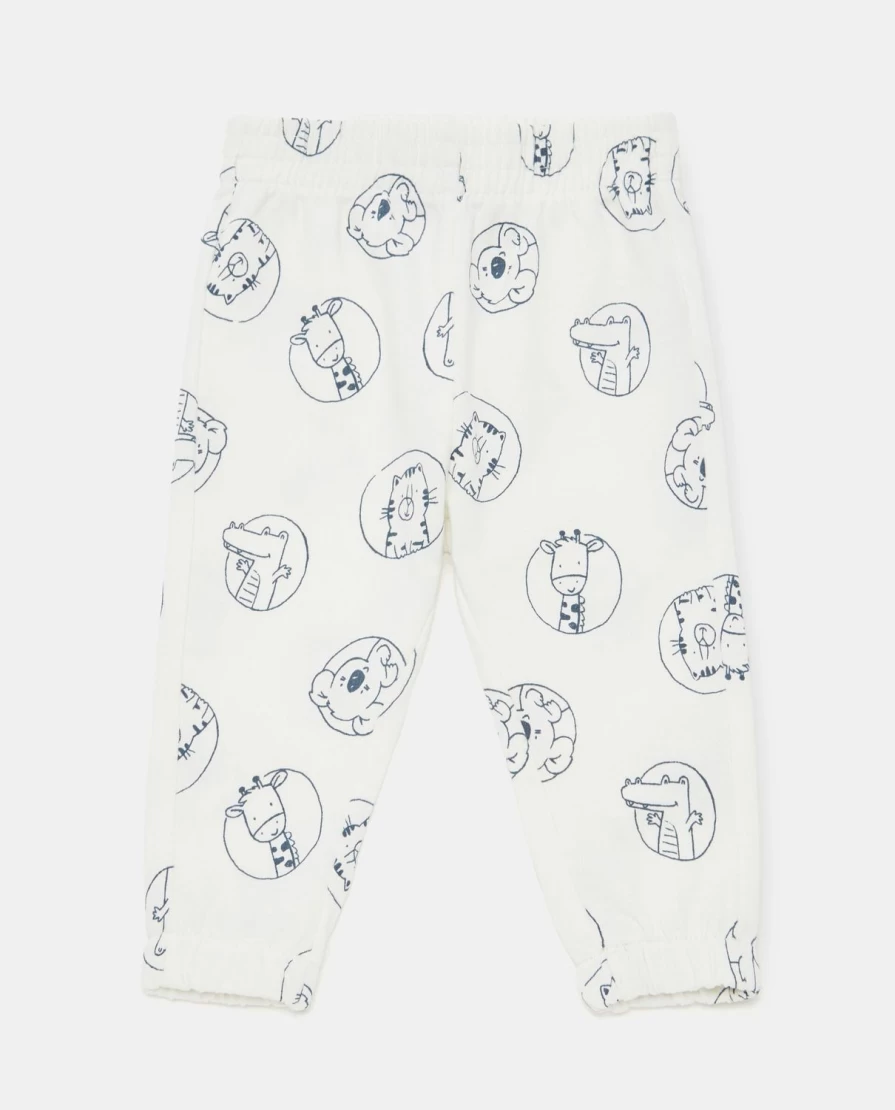 Blukids Newborn Pure Cotton Printed Pants - Soft & Comfortable Baby Boy Girl Bottoms