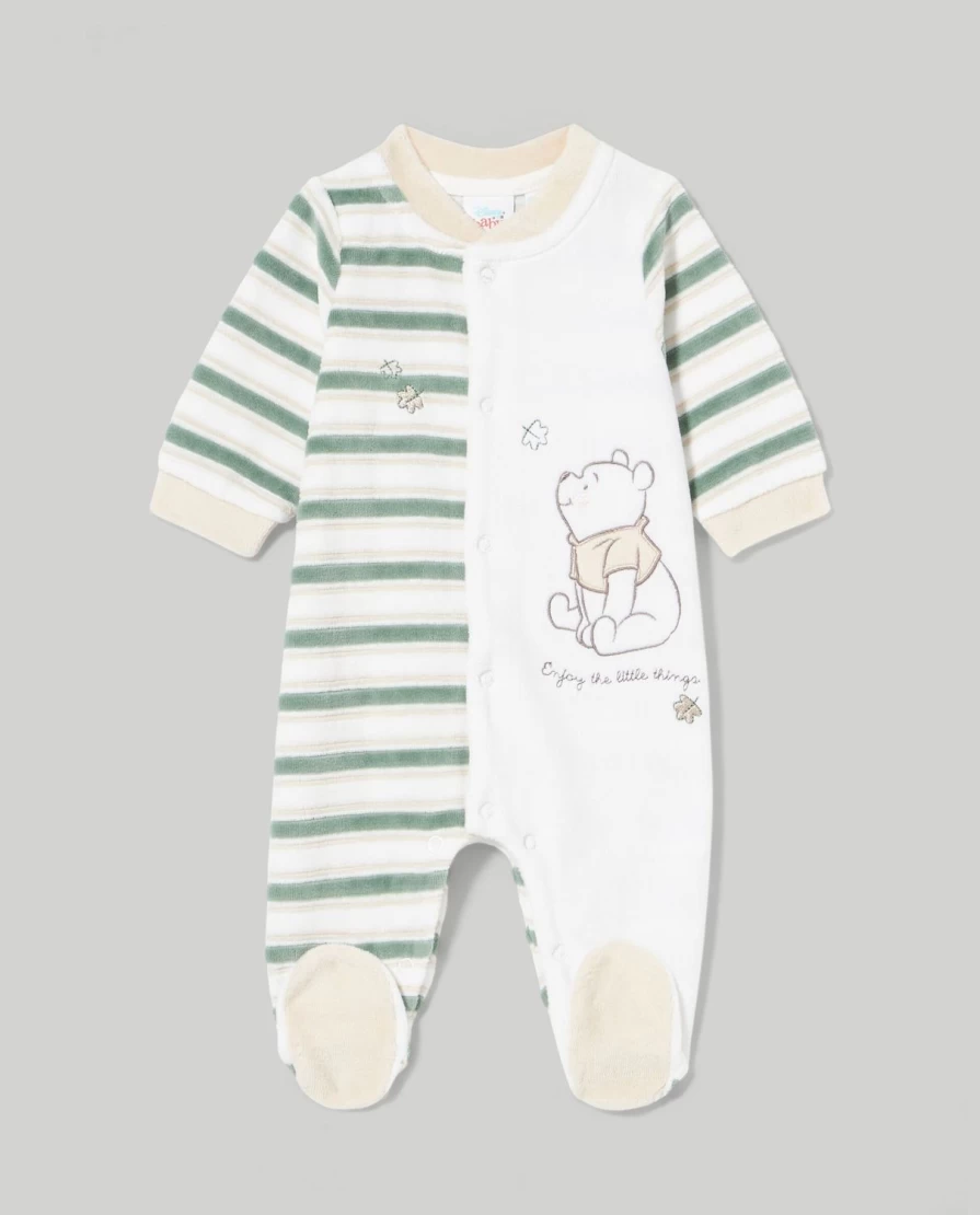 "Blukids Baby Cotton Playsuit with Embroidery & Appliques – Soft & Comfortable Newborn Outfit"