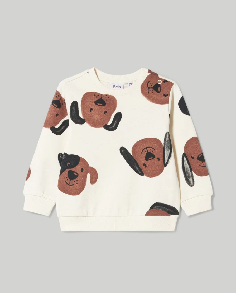 Blukids Newborn Baby Boys & Girls Pure Cotton Sweatshirt - Soft & Comfortable