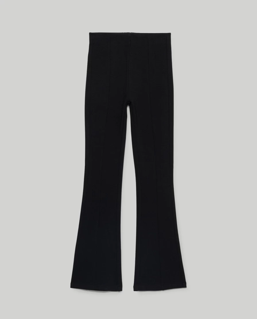 "Blukids Youth Fitted Milano Stitch Flare Trousers for Girls"