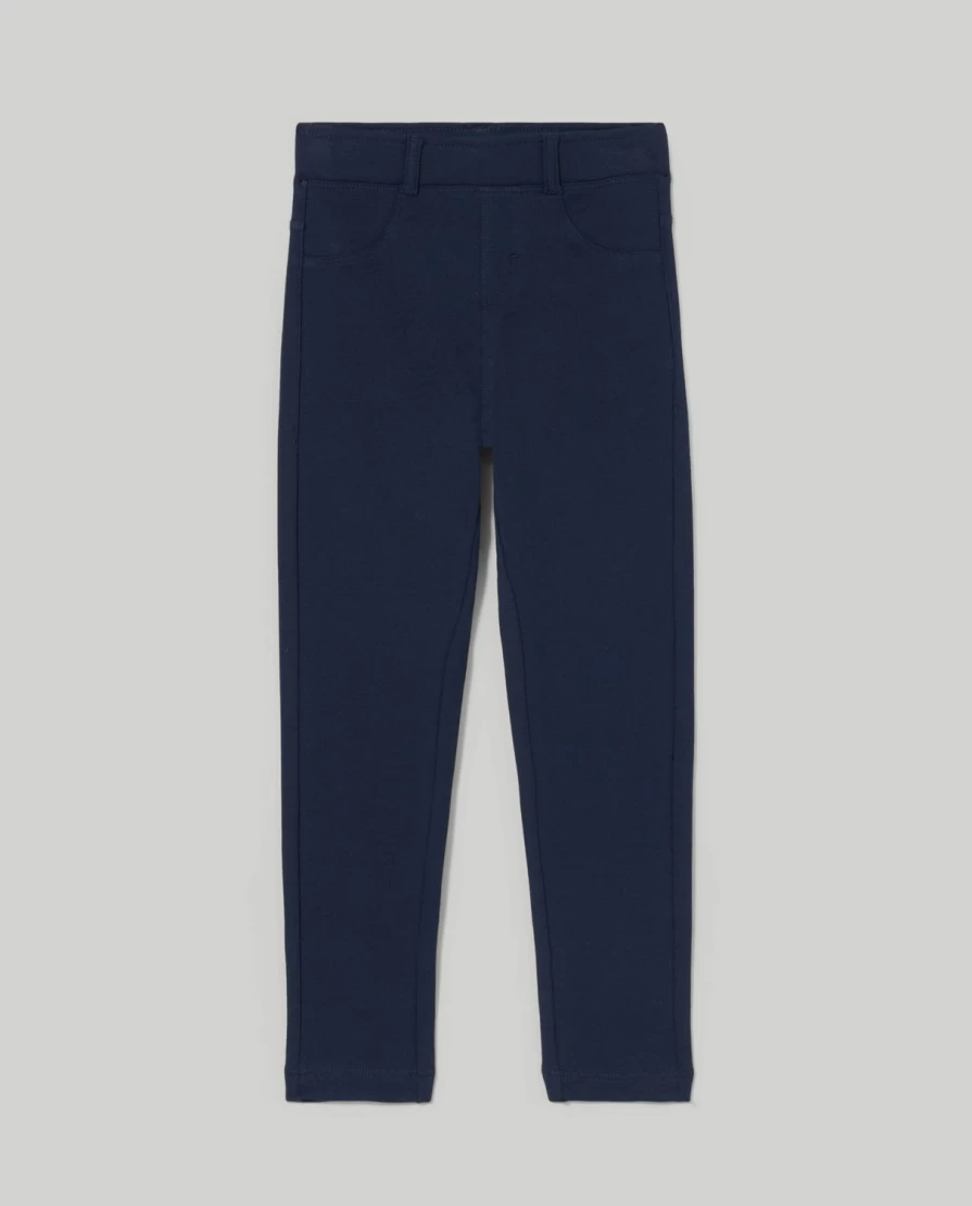 "Blukids Girls' Stretch Cotton Sweatshirt & Treggings Set | Comfortable Kids Outfit"