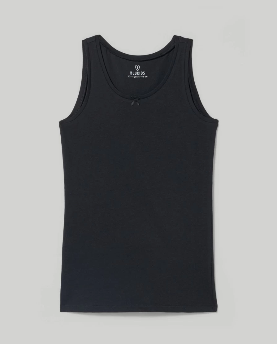 Blukids Youth 2-Pack Pure Cotton Tank Tops for Girls