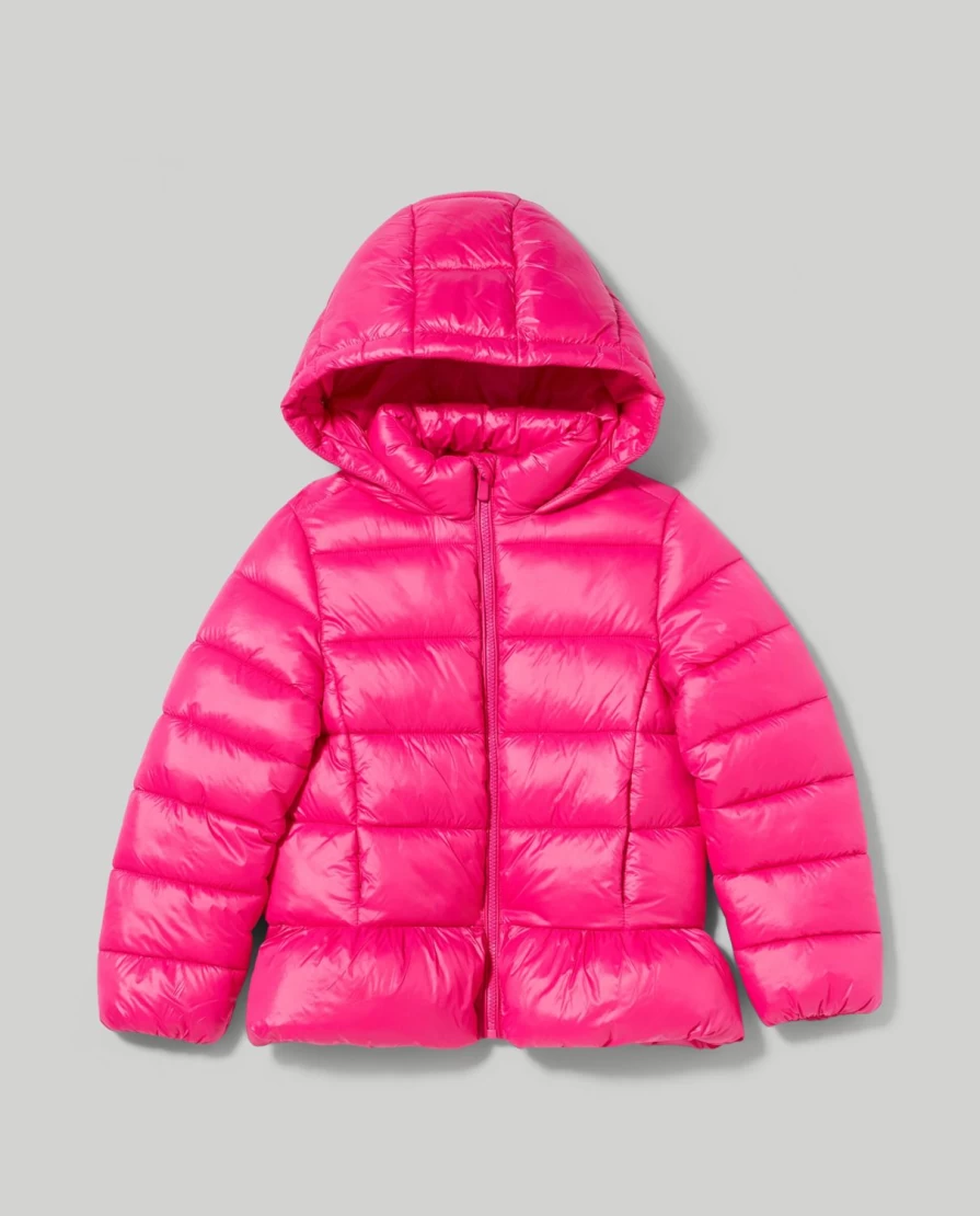 Blukids Children's Recycled Repreve Padded Down Jacket - Eco-Friendly Warm Coat for Kids