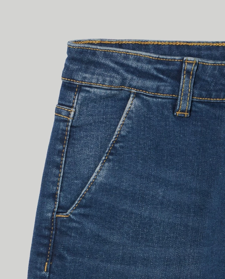 Blukids Youth Denim Chino Pants for Boys - Stylish & Comfortable Model