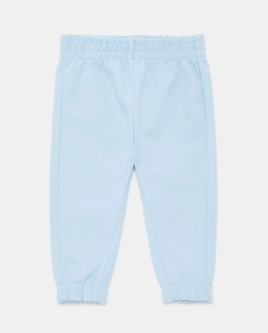 Blukids Newborn Baby Boys Girls Soft Pure Cotton Jogger Pants Comfortable Elastic Waist Casual Lounge Wear