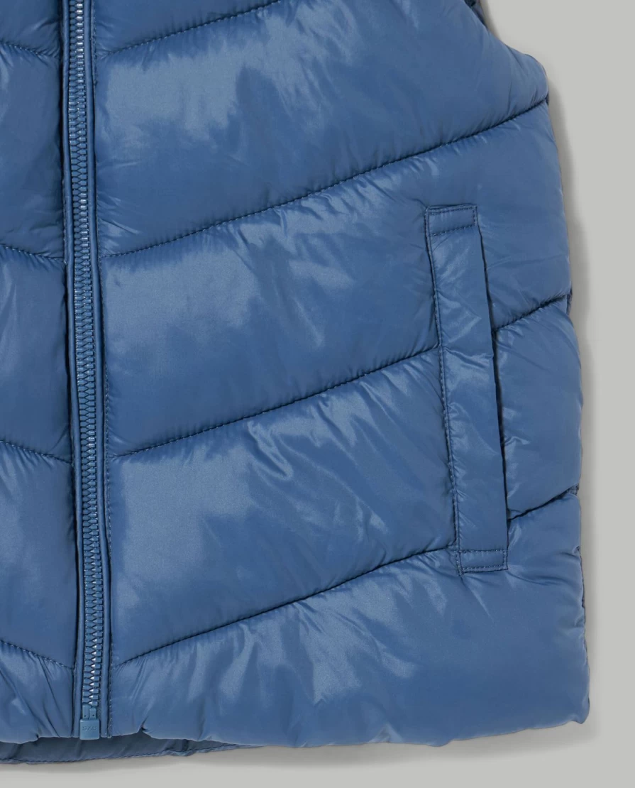 Blukids Children's Sleeveless Padded Jacket - Warm Quilted Vest for Kids