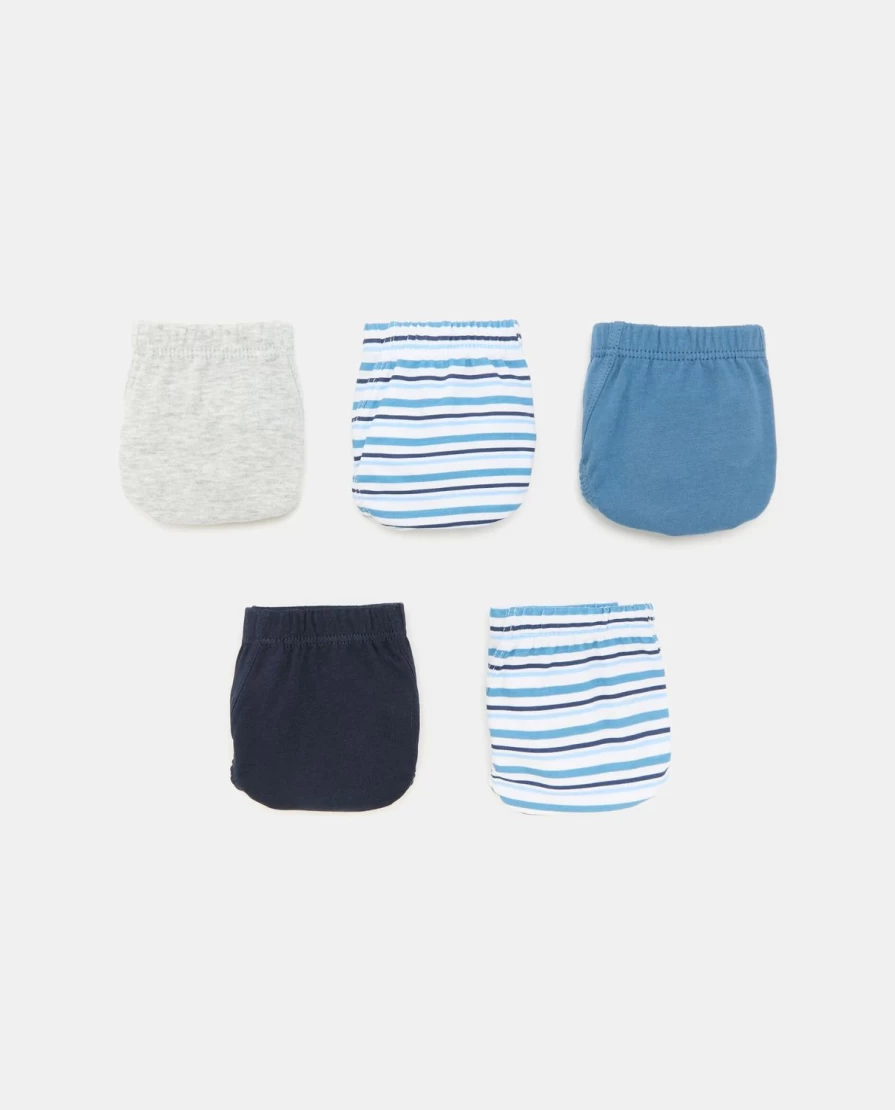 "Blukids 5-Pack Children's Cotton Briefs - Soft Kids Underwear"