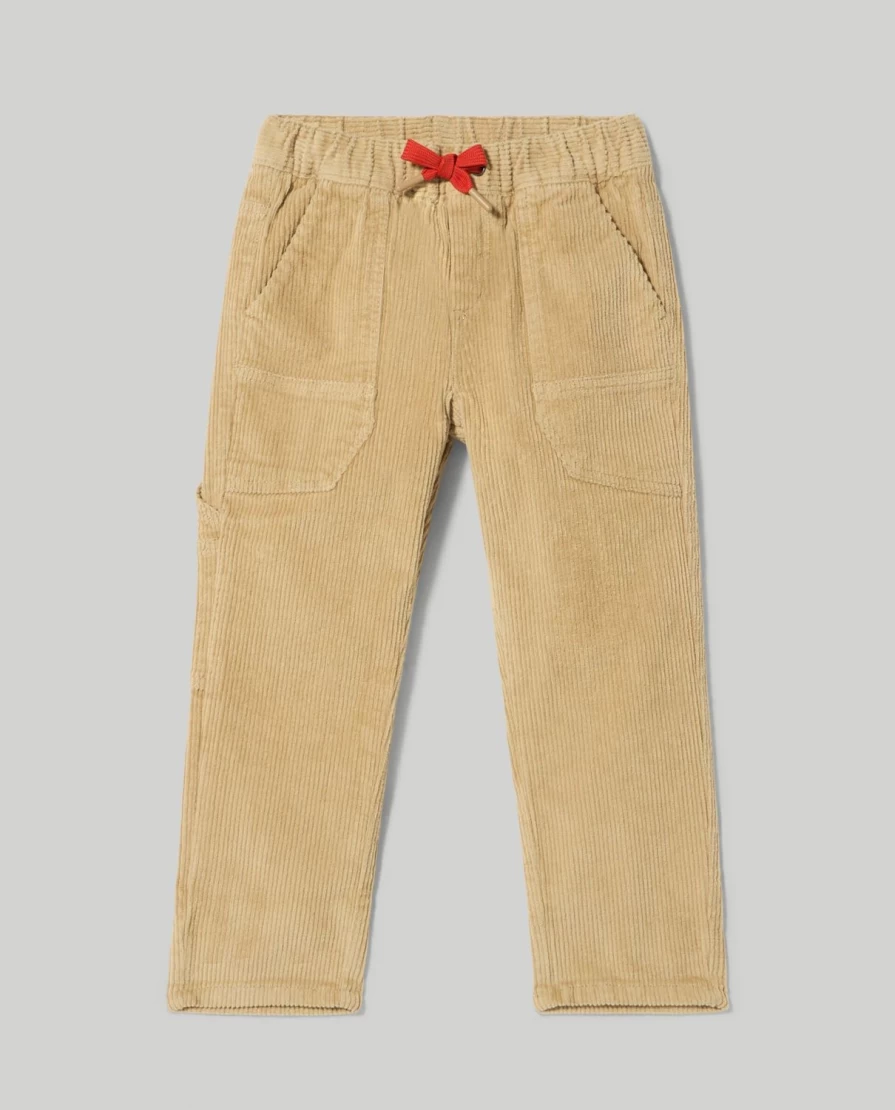 Blukids Boys' Corduroy Joggers - Comfortable Kids' Casual Pants for Play & Everyday Wear