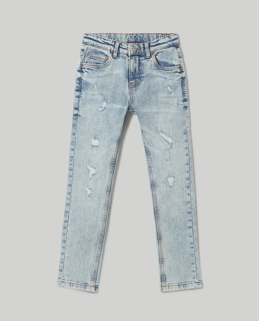 "Blukids Youth Boys' 5-Pocket Denim Jeans for Kids"