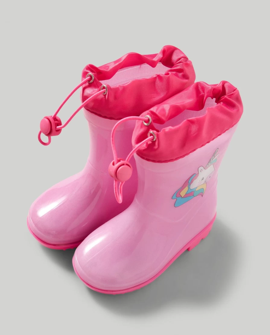Blukids Kids' Unicorn Rain Boots for Girls - Waterproof & Playful Children's Garden Wellies