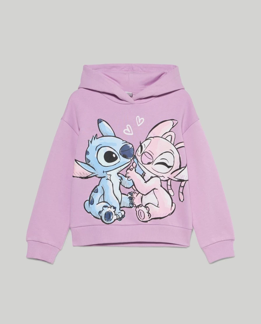 "Blukids Girls' Soft Brushed Cotton Hooded Sweatshirt for Children"