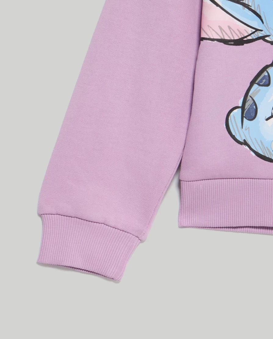 "Blukids Girls' Soft Brushed Cotton Hooded Sweatshirt for Children"