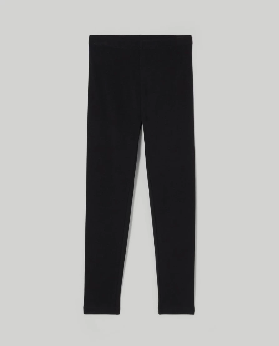 Blukids Youth Girls' Stretch Cotton Leggings - Comfortable & Soft High-Waisted Leggings for Active Kids