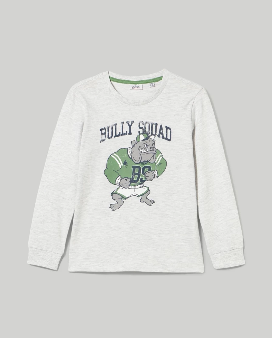 Blukids Kids' Pure Cotton Melange T-Shirt for Children | Soft Comfortable Tee