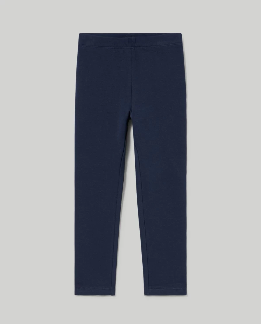Blukids Girls' Stretch Cotton Fleece Leggings for Kids - Soft Winter Warm Pants
