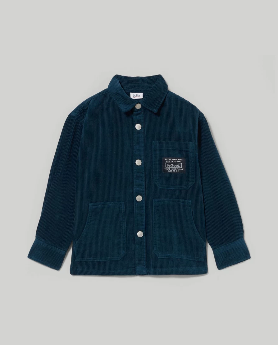 Blukids Kids' Corduroy Shirt for Boys & Girls - Comfortable & Stylish Children's Top